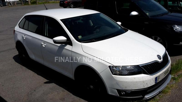 Skoda Rapid Spaceback Scout Found: Show At Frankfurt